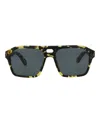 Philipp Plein Aviator-frame Acetate Sunglasses Man Sunglasses Multicolored Size 57 Acetate