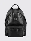 Philipp Plein Monogram-embossed Backpack In Black