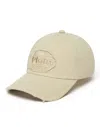 Philipp Plein Embroidered-logo Baseball Cap In Beige