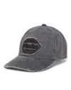 Philipp Plein Logo-patch Baseball Cap In Black