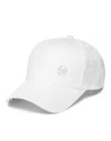 Philipp Plein Hexagon Baseball Cap In White