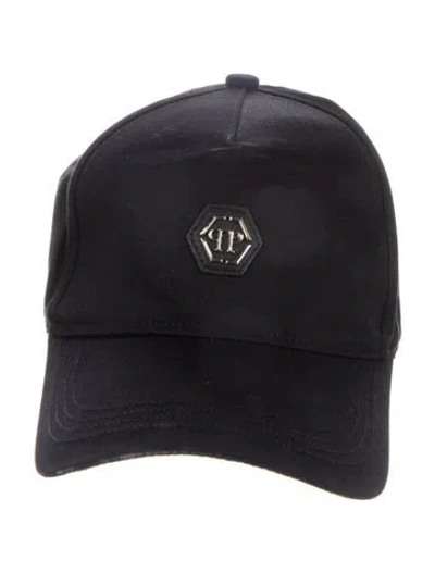 Pre-owned Philipp Plein Baseball Hat In Black