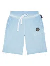 Philipp Plein Basic Plein Old Dye Shorts In Blue
