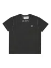 Philipp Plein Basic Plein Old Dye T-shirt In Schwarz