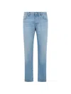 Philipp Plein Basic Straight Cut Jeans In Blue