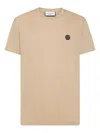 Philipp Plein T-shirt Round Neck Basic In Neutrals