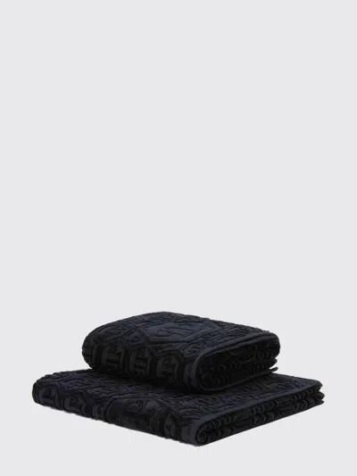 Philipp Plein Bath And Beach Towels Lifestyle In Black