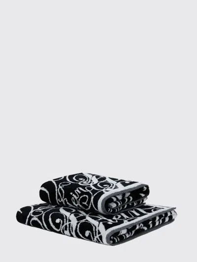 Philipp Plein Bath And Beach Towels Lifestyle In Black