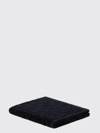 Philipp Plein Bath And Beach Towels Lifestyle In Black