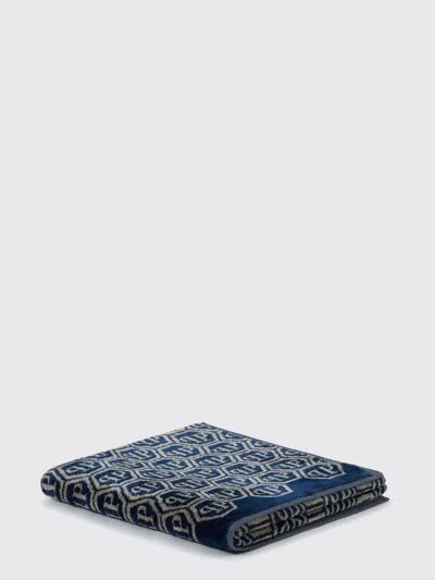 Philipp Plein Bath And Beach Towels Lifestyle In Blue