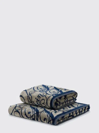 Philipp Plein Bath And Beach Towels Lifestyle In Blue