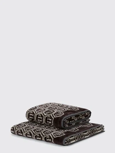 Philipp Plein Bath And Beach Towels Lifestyle In Brown