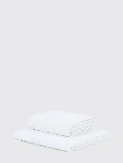 Philipp Plein Bath And Beach Towels Lifestyle In White
