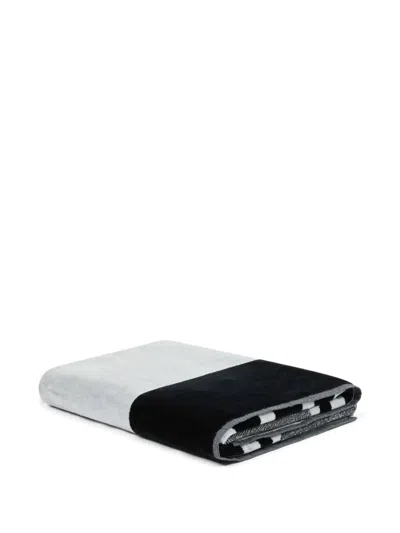 Philipp Plein Beach Towel In Black