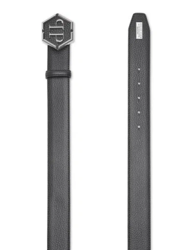 Philipp Plein Belt Hexagon Women In Black