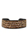 Philipp Plein Belt Leopard In Black