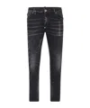 Philipp Plein Mid-rise Slim-fit Jeans In Black