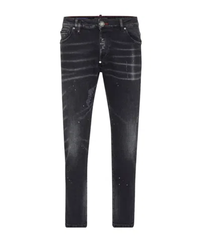 PHILIPP PLEIN BELT-LOOP JEANS
