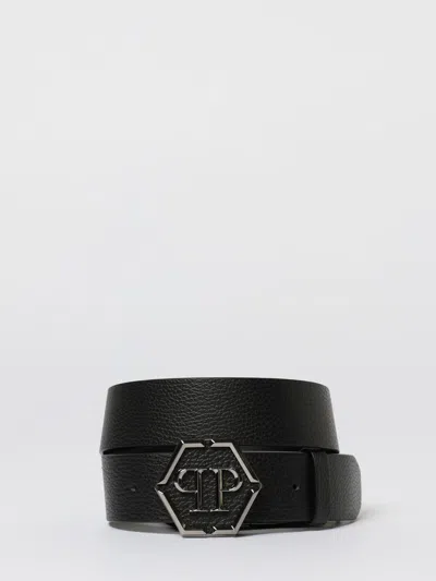Philipp Plein Belt Men  In Black