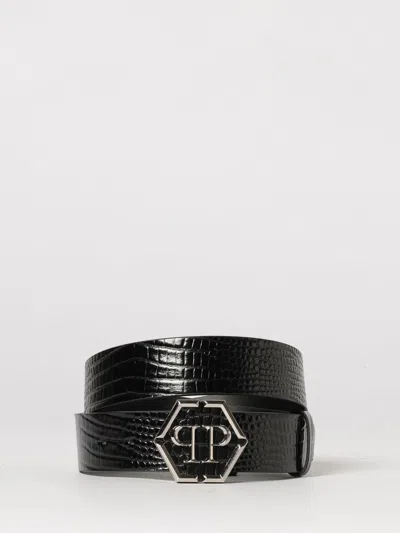Philipp Plein Belt Men  In Black