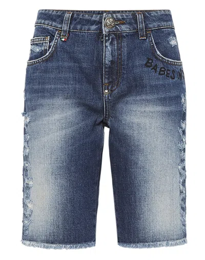 Philipp Plein Bermuda "echinacea" In Multi