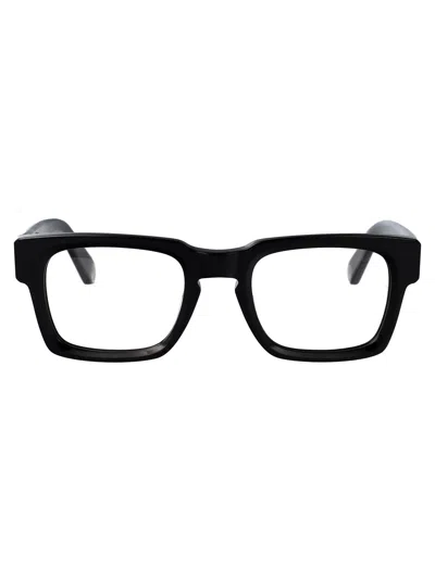 Philipp Plein Black Acetate Glasses In Blue