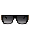 Philipp Plein Black Acetate Sunglasses