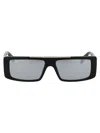 Philipp Plein Black Acetate Sunglasses