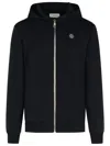 Philipp Plein Hoodie Sweatjacket Ls Strass Skull In Black