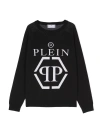 PHILIPP PLEIN SUÉTER CUELLO REDONDO - NEGRO