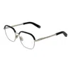Philipp Plein Black Men Optical Frames In Black