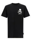 Philipp Plein Crew Neck T-shirt With Print In Black
