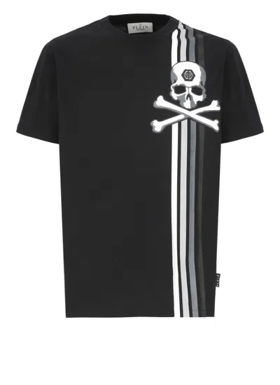 PHILIPP PLEIN BLACK SS HEXAGON T-SHIRT
