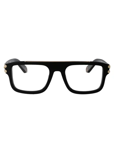 Philipp Plein Black Titanium Glasses
