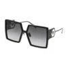 Philipp Plein Black Titanium Sunglasses