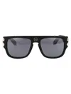 Philipp Plein Black Titanium Sunglasses In Black