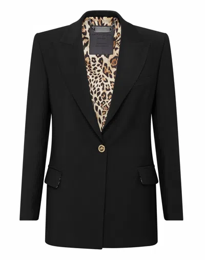 Philipp Plein Blazer In Black