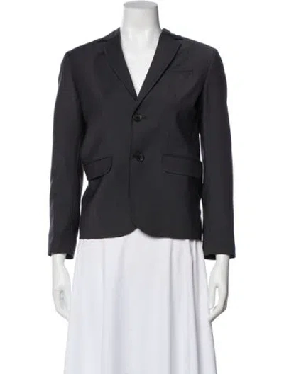 Pre-owned Philipp Plein Blazer In Gray