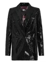 Philipp Plein Sequin-embellished Blazer In Black