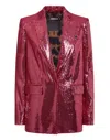 Philipp Plein Blazer Jacket Paillettes In Multi