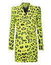 Philipp Plein Blazer Leopard In Multi