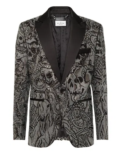 Philipp Plein Blazer Lord Fit Tattoo