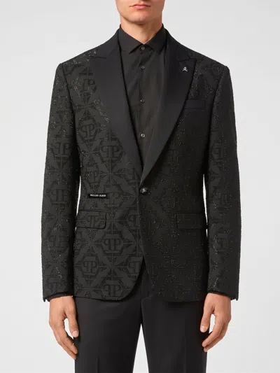 Philipp Plein Blazer Men In Black