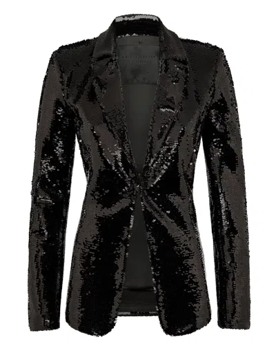 PHILIPP PLEIN BLAZER "PAILETTES"