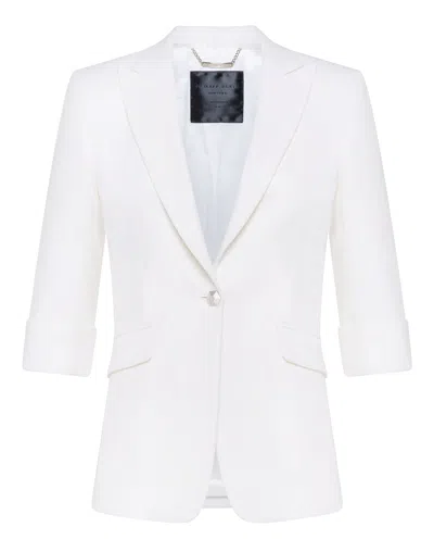 Philipp Plein Blazer Skull In White