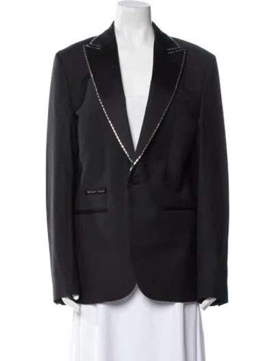 Pre-owned Philipp Plein Blazer W/ Tags In Black