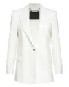 Philipp Plein Single-breasted Blazer In White