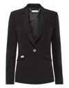Philipp Plein Blazer "wild Dream" Signature In Black