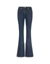 Philipp Plein High-waisted Flared Jeans In Blue