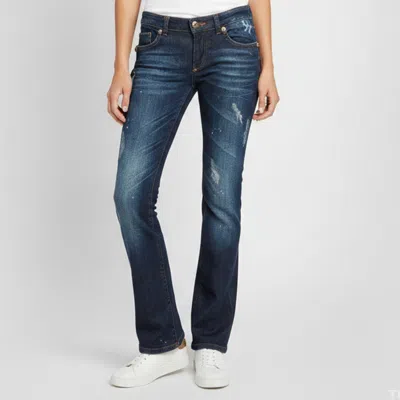 Pre-owned Philipp Plein Blue Denim Texas Rock Straight Cut Jeans M/ Waist 30"